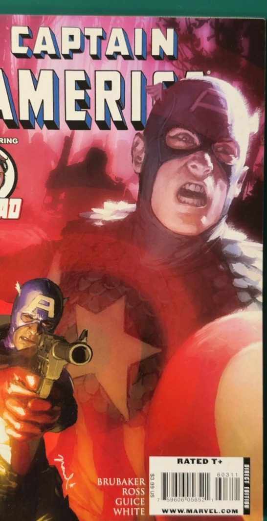 Captain America Comic Featuring Nomad