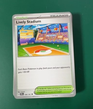 Lively Stadium Trainer Card