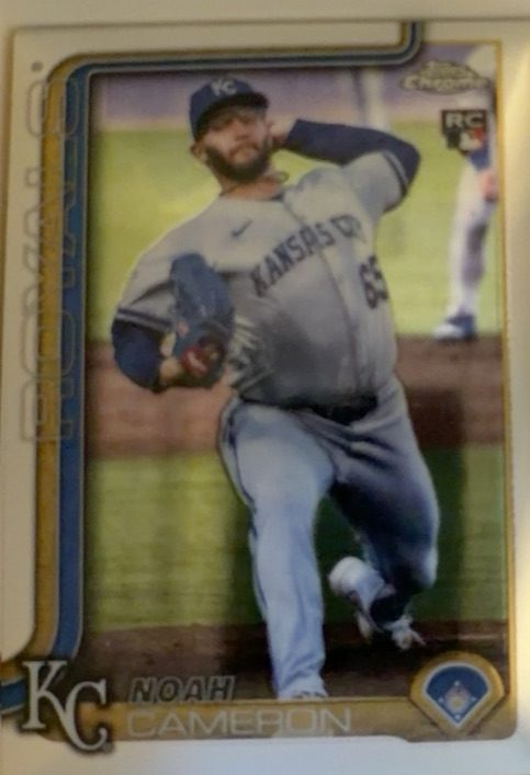 Noah Cameron Kansas City Royals Rookie Card