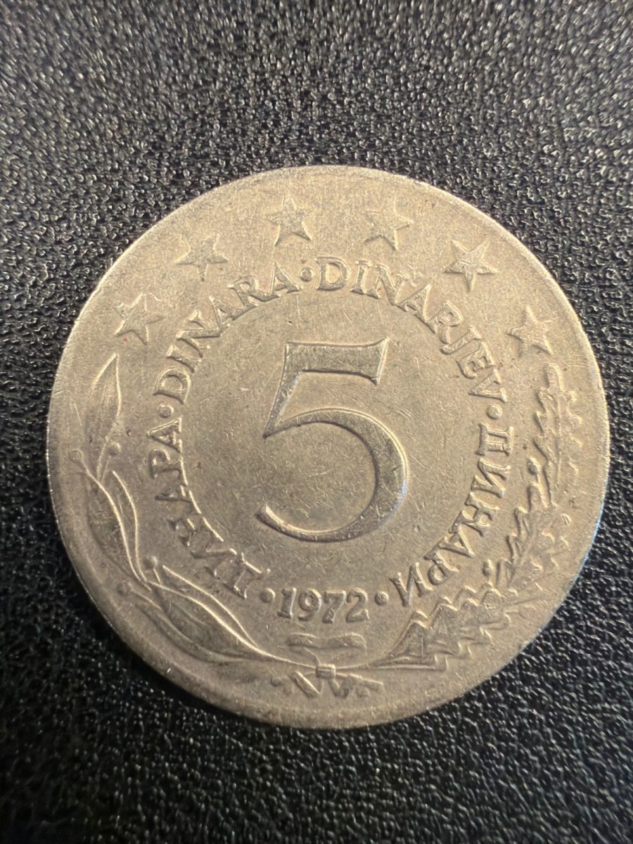 Yugoslavia Coin with National Emblem