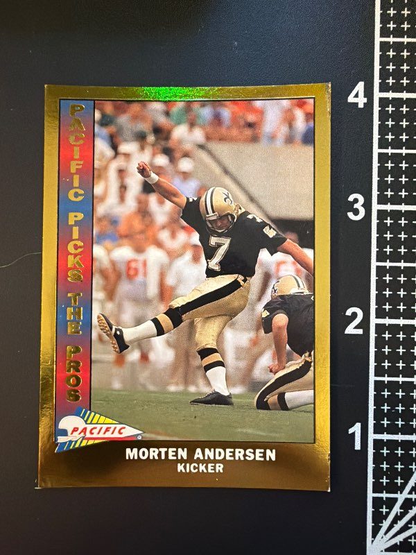 Morten Andersen Pacific Picks the Pros Card