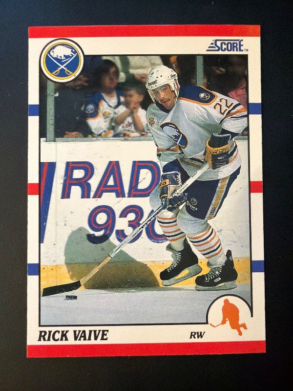 Rick Vaive Hockey Card