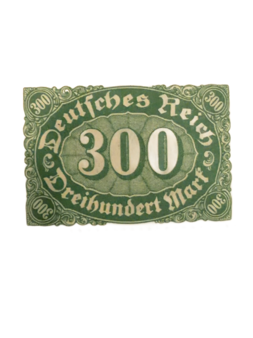Deutsches Reich 300 Mark Stamp