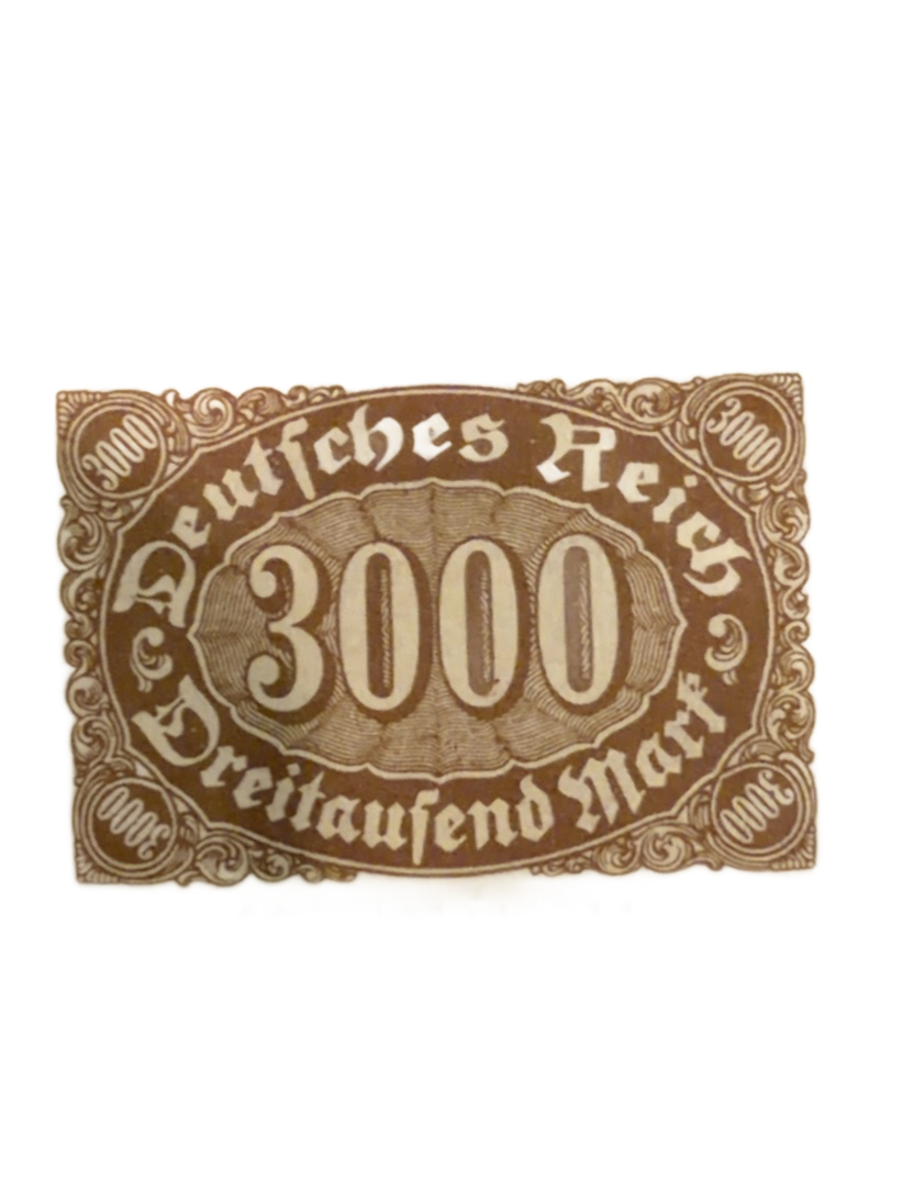Deutsches Reich 3000 Mark Stamp