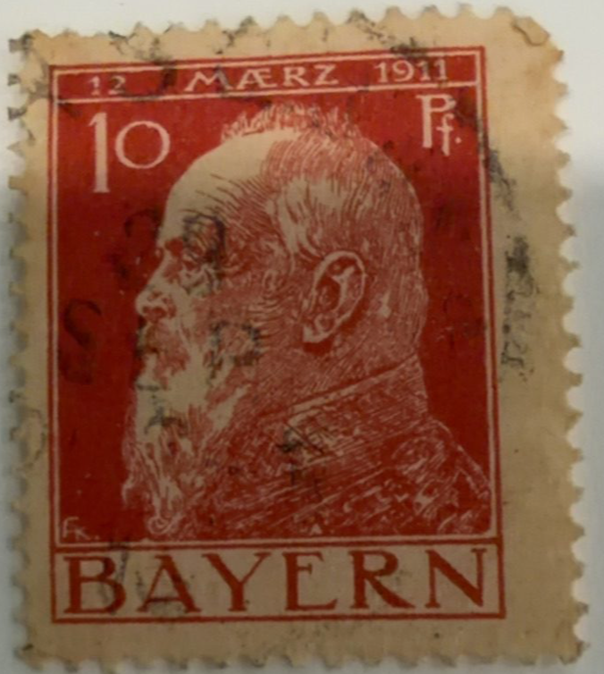 Bavaria 1911 Stamp