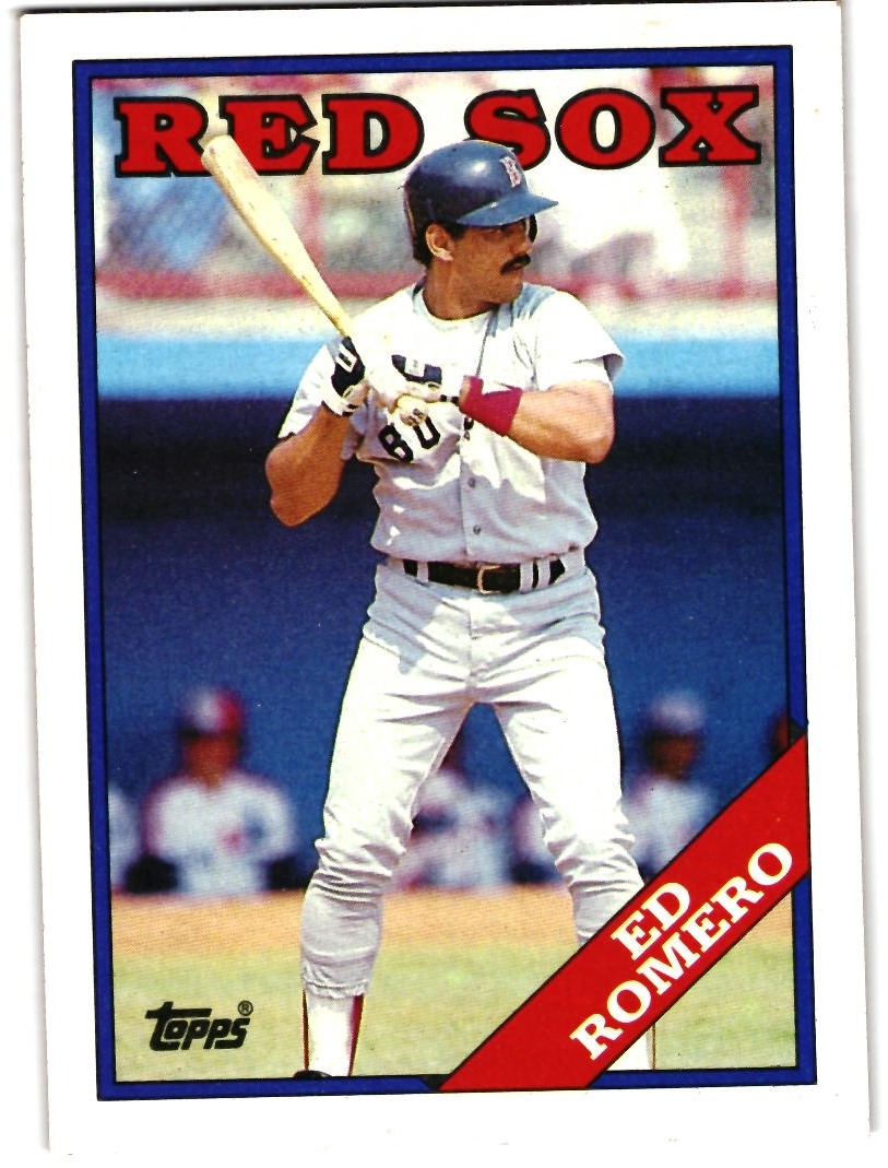 Ed Romero Topps Baseball Card