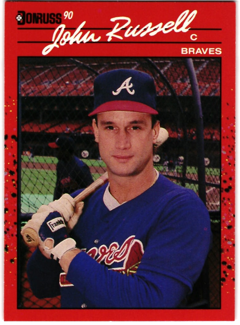 1990 Donruss John Russell Baseball Card