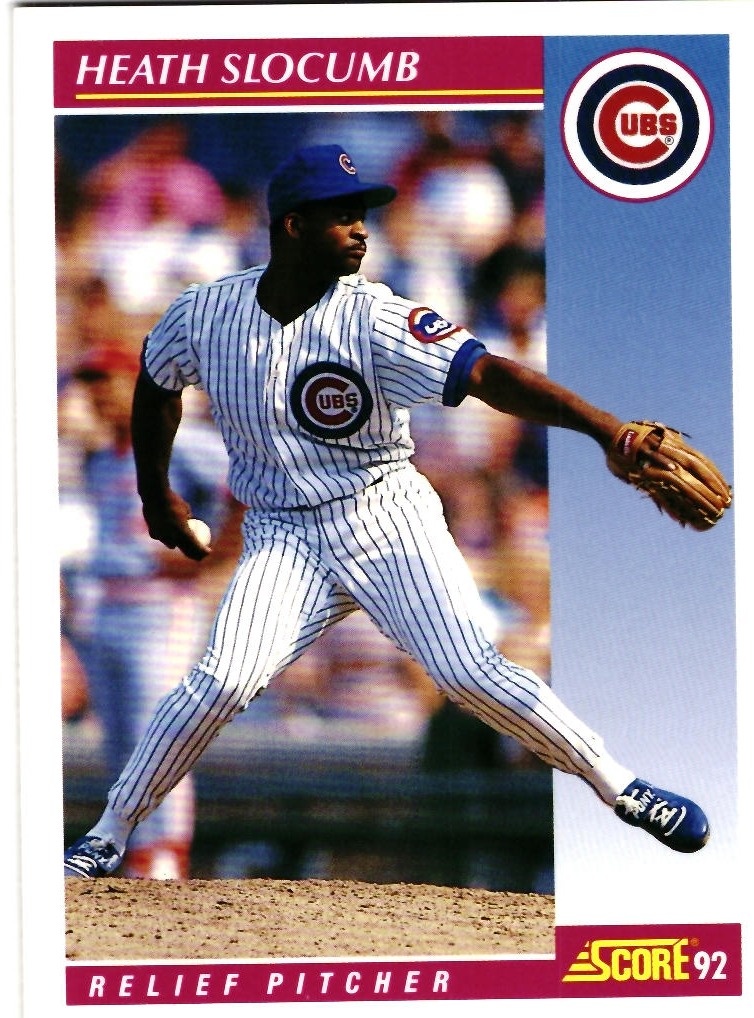 Heath Slocumb 1992 Score Baseball Card