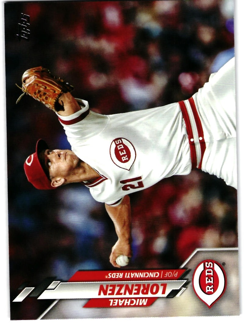 Michael Lorenzen Cincinnati Reds Baseball Card