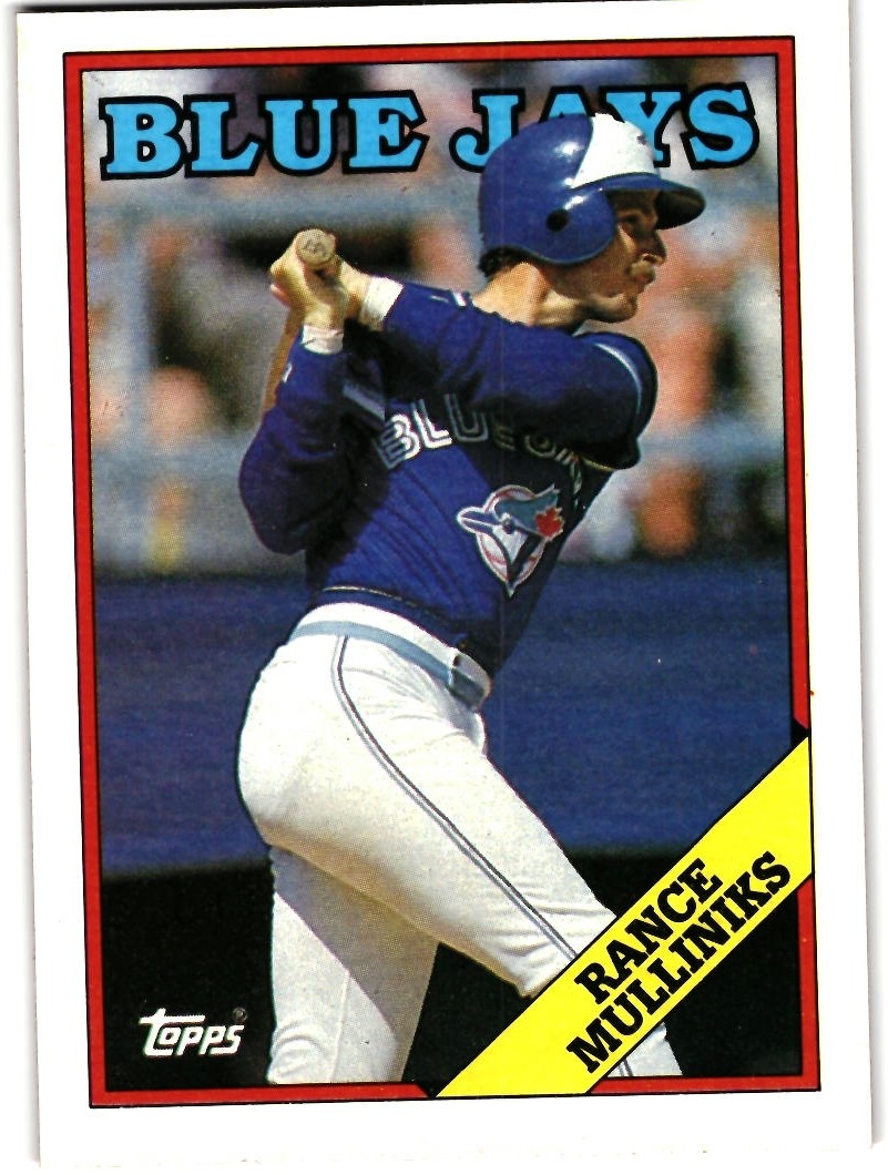 Rance Mulliniks Baseball Card