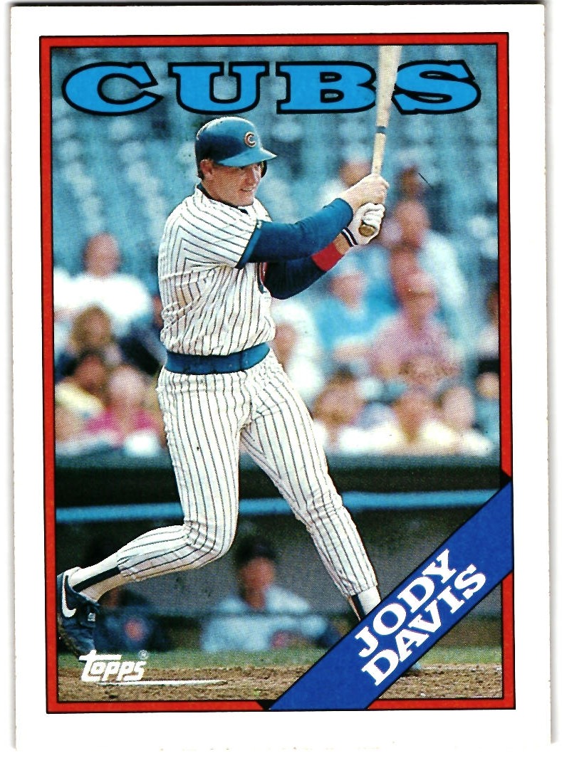 Jody Davis Topps Baseball Card